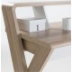 Aspen Light Oak Writing Desk with drawer